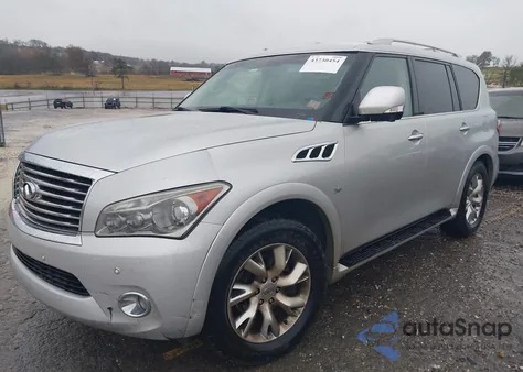 2014 Infiniti Qx80 z USA, uszkodzony, nr VIN JN8AZ2NE2E9066843